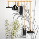 PLUMEAU MICROFIBRE MANCHE BAMBOU 56CM ANTHRACITE