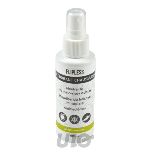 DEODORANT CHAUSSURES 100ML ANTIBACTERIEN PARFUM MENTHE