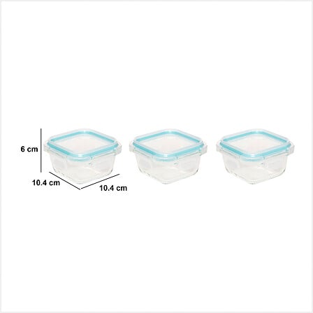 LOT BOITE X3 VER 0,18L CLIPEAT