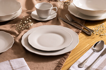 ASSIÈTTE PLATE ALMA - D26.5 CM