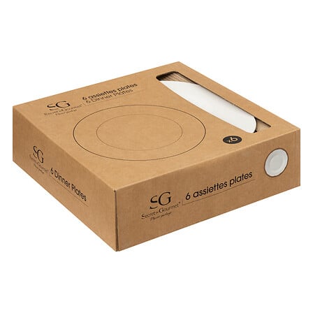 ASSIÈTTE PLATE ALMA - D26.5 CM