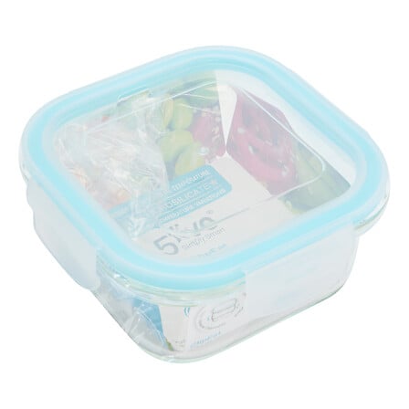 BOITE CARRE EN VERRE - 0,53L - CLIPEAT