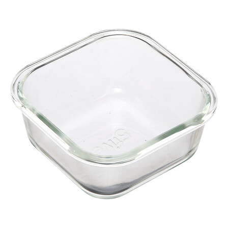 BOITE CARRE EN VERRE - 0,53L - CLIPEAT