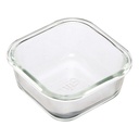 BOITE CARRE EN VERRE - 0,53L - CLIPEAT