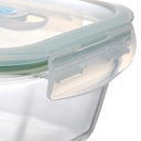 BOITE CARRE EN VERRE - 0,53L - CLIPEAT