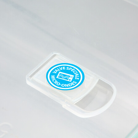 BOITE CARRE EN VERRE - 0,53L - CLIPEAT