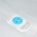 BOITE CARRE EN VERRE - 0,53L - CLIPEAT