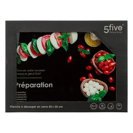 PLANCHE À DECOUPER EN VERRE - 40X30CM