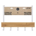 PORTE SERVIETTES POUR PORTE BLANC - NATUREO    