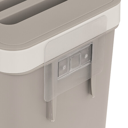 POUBELLE À COMPOSTE EN PLASTIQUE DE 5 LITRES     