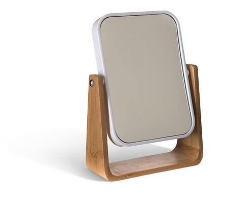 MIROIR RECTANGLE PIVOTANT BLANC - NATUREO 