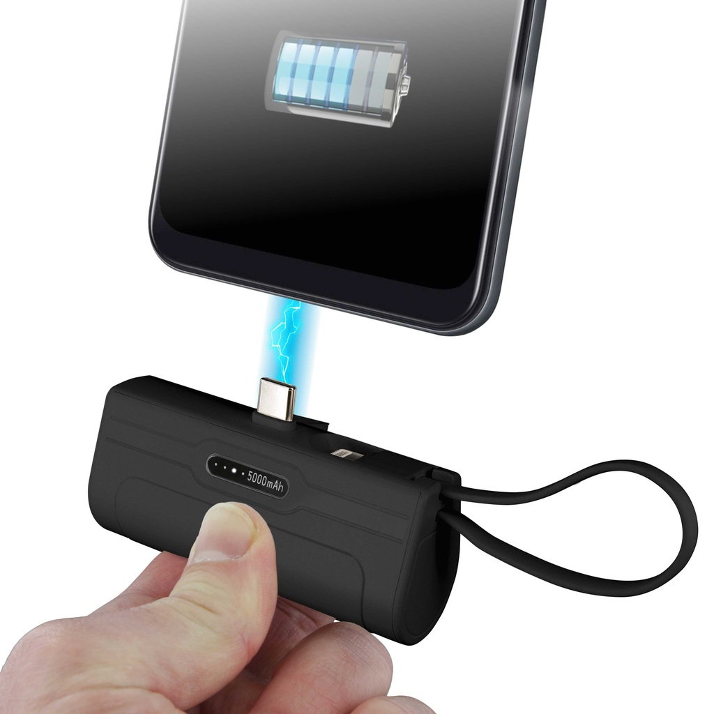 BATTERIE PORT LIGHTNING ET TYPE C 5000MAH M8