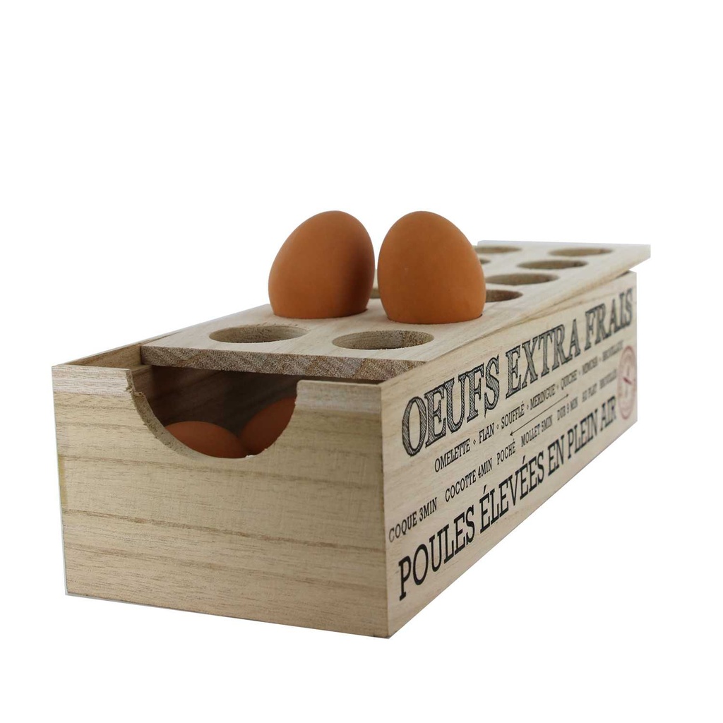 BOITE A OEUFS 12 CAVITES M12