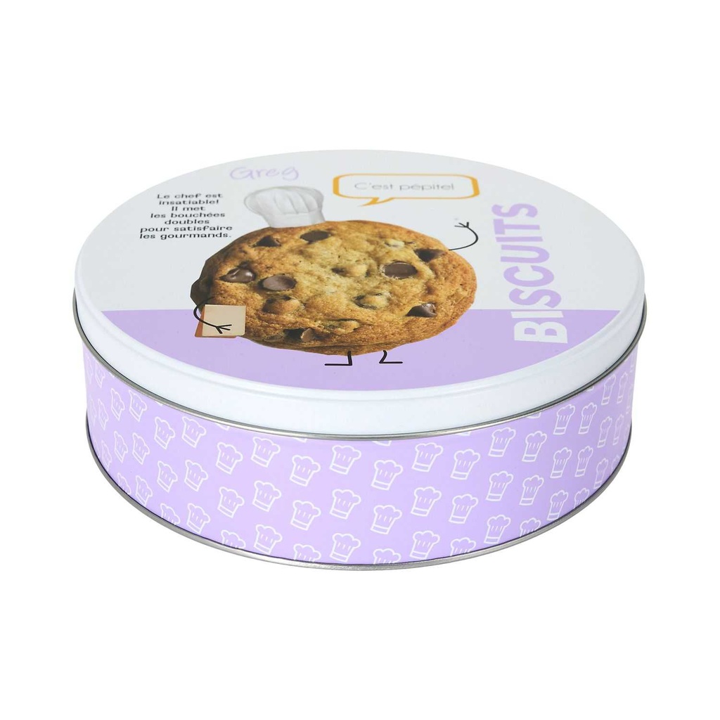 BOITE METAL BISCUITS LUDIQUE M8