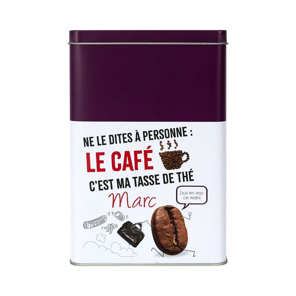 BOITE METAL CAFE LUDIQUE M12