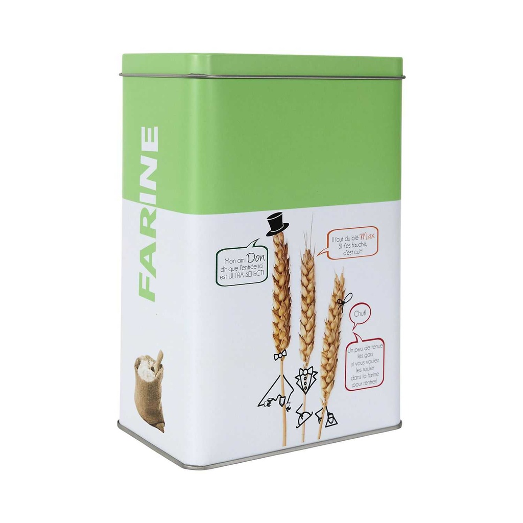 BOITE METAL FARINE LUDIQUE M12