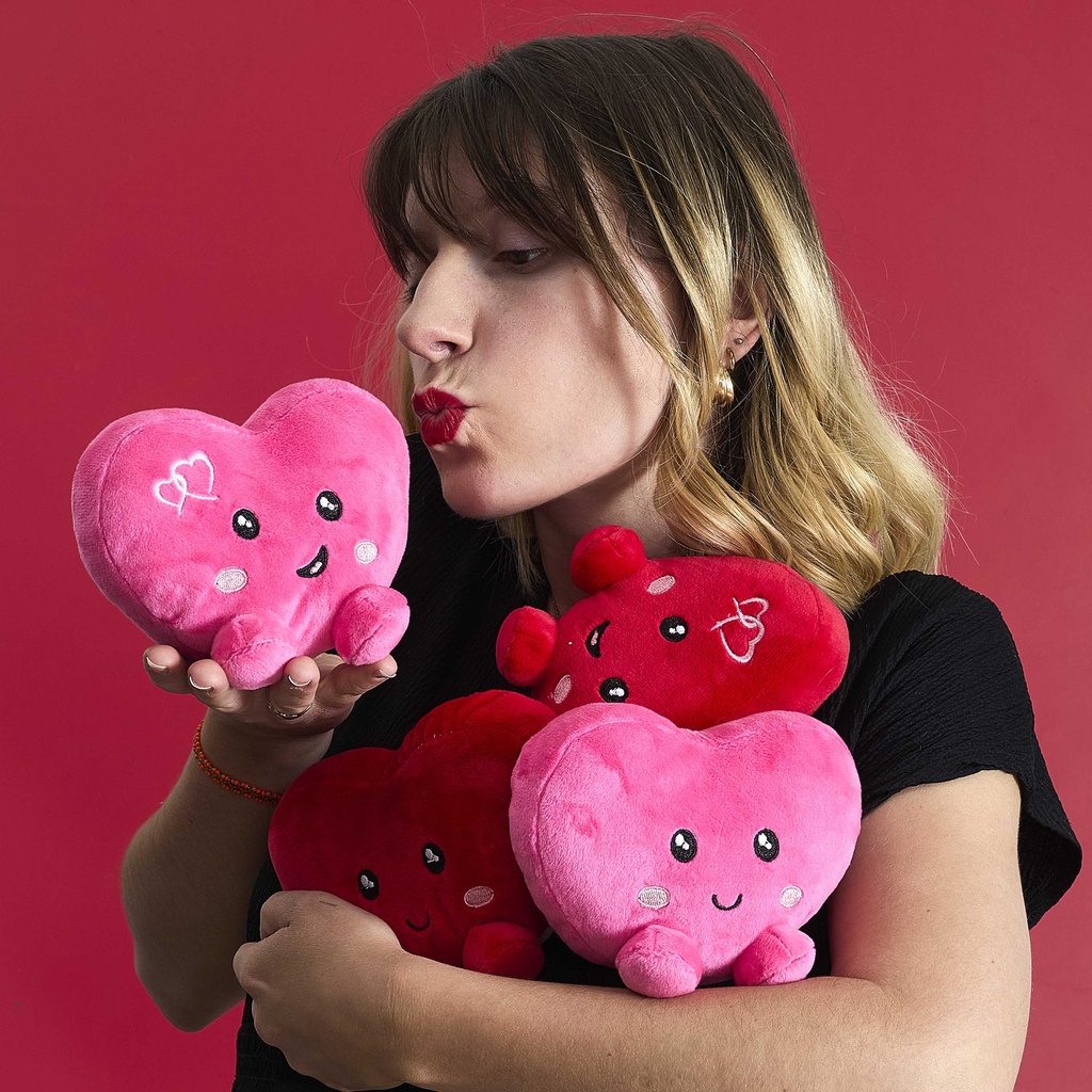 PELUCHE COEUR 14CM KAWAII M24