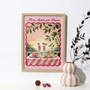 TABLEAU DOLCE VITA 30X40CM M12