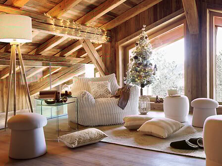 CLOCHE VR BOIS NAT DARA H19