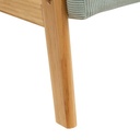 FAUTEUIL BASILE VELOURS COTELE