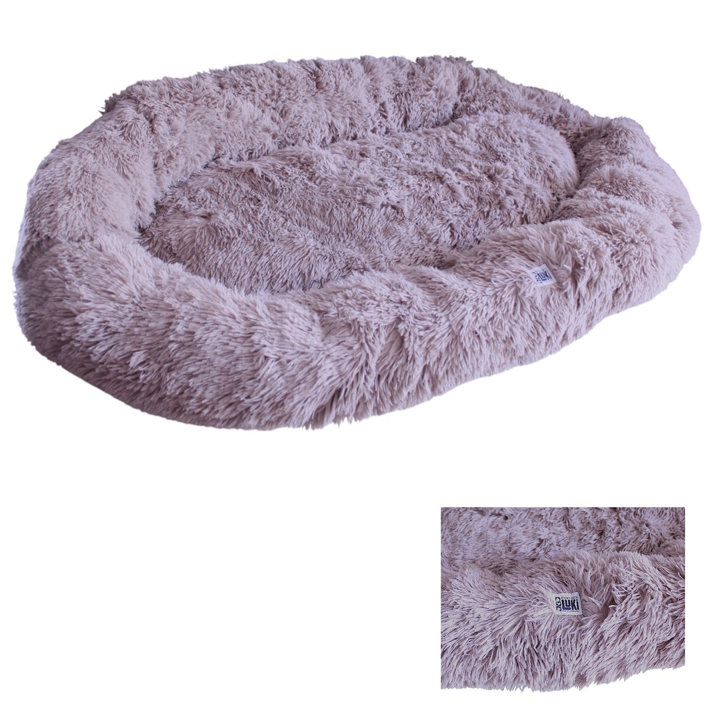 MATELAS NIRVANA TAUPE  GRANDE TAILLE 150X80X20CM