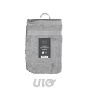 2 GANTS DE TOILETTE 15 x 21 CM EPONGE UNIE TENDRESSE GRIS PERLE