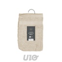 2 GANTS DE TOILETTE 15 x 21 CM EPONGE UNIE TENDRESSE LIN