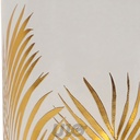 BROSSE WC (0) 10.6 x 40 CM CERAMIQUE IMPRIMEE OR ORBELLA BLANC