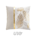 COUSSIN DEHOUS. COMPR. 45 x 45 CM COTON/POLYESTER IMP. METAL. MELISSE DES PLACE