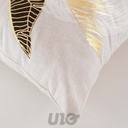 COUSSIN DEHOUSSABLE COMPRESSE 45 x 45 CM COTON IMPRIME OR AILEEN DES. PLACE