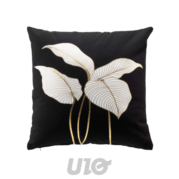 COUSSIN DEHOUSSABLE COMPRESSE 45 x 45 CM COTON IMPRIME OR JILL DES. PLACE