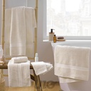 DRAP DE BAIN 90 x 150 CM EPONGE UNIE ELEGANCE SABLE