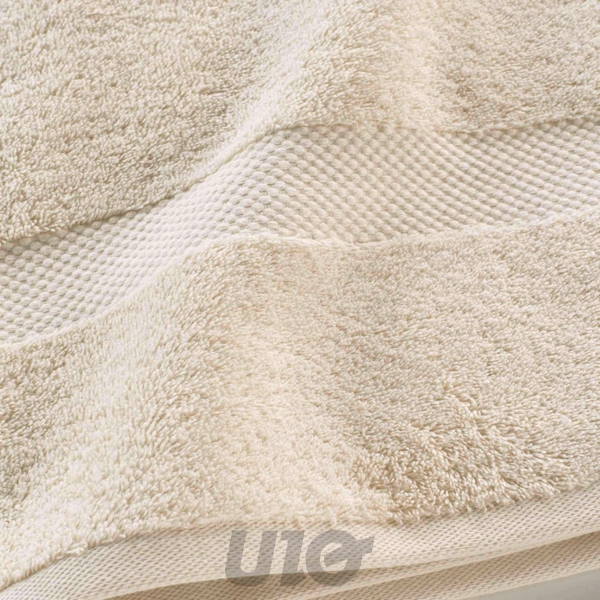 DRAP DE BAIN 90 x 150 CM EPONGE UNIE ELEGANCE SABLE
