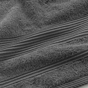 DRAP DE BAIN 90 x 150 CM EPONGE UNIE TENDRESSE ANTHRACITE