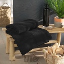 DRAP DE BAIN 90 x 150 CM EPONGE UNIE TENDRESSE NOIR