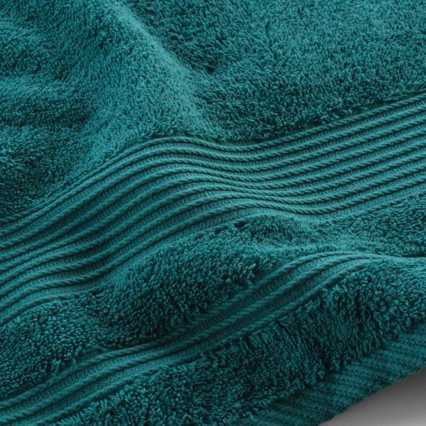 DRAP DE DOUCHE 70 x 130 CM EPONGE UNIE TENDRESSE EMERAUDE