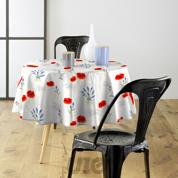 NAPPE RONDE (0) 160 CM PVC TEXTILIA SISTERON