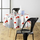 NAPPE RONDE (0) 160 CM PVC TEXTILIA SISTERON