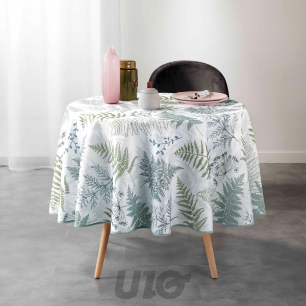 NAPPE RONDE (0) 180 CM POLYESTER IMPRIME MELISANDRE