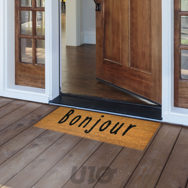 PAILLASSON RECTANGLE 25 x 75 CM COCO IMPRIME BONDIA