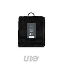 SERVIETTE INVITE 30 x 50 CM EPONGE UNIE TENDRESSE NOIR