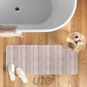 TAPIS DE BAIN 50 x 120 CM ULTRA-ABSORBANT IMPRIME CALISTA DES. PLACE