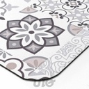 TAPIS DE BAIN 50 x 120 CM ULTRA-ABSORBANT IMPRIME SALOU NATUREL DES. PLACE