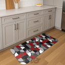 TAPIS RECTANGLE 45 x 120 CM MOUSSE IMPRIMEE GRAPHISM