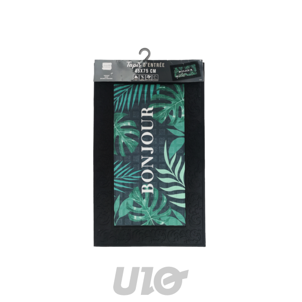 TAPIS RECTANGLE 45 x 75 CM RELIEF IMPRIME VESTA