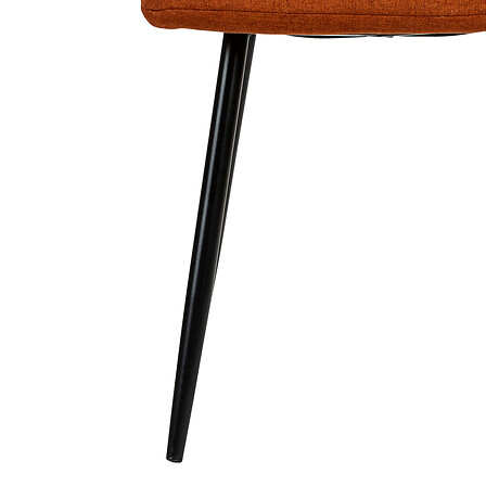 CHAISE TISSU SIRAC AMB/NR