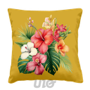 COUSSIN DEHOUS. COMP. 50 x 50 CM POLYESTER IMPRIME DEPERLANT ORLANDO DES. PLACE