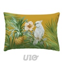 COUSSIN DEHOUS. COMPRESSE 40 x 60 CM POLYESTER IMPRIME DEPERLANT KALYA DES PLACE