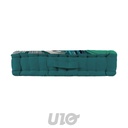 COUSSIN DE SOL 50 x 50 x 10 CM COTON IMPRIME SEYCHELLES