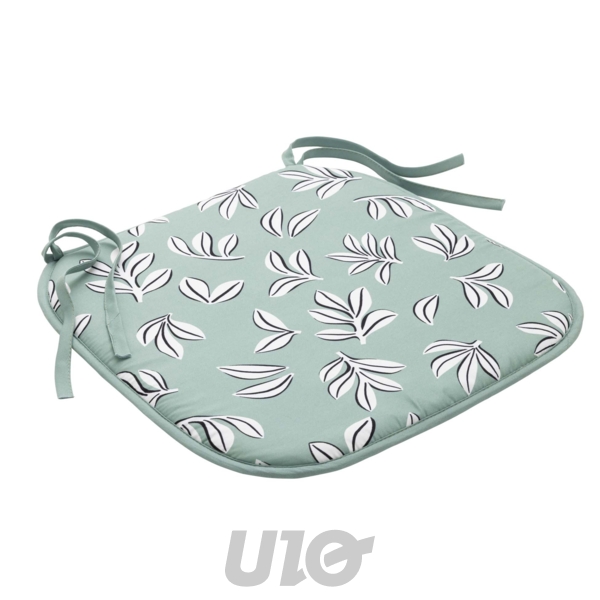 GALETTE x4 PCS 38 x 38 x 1.8 CM MICROFIBRE IMPRIMEE MINDY SAUGE